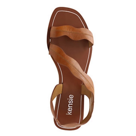 Kenzie Nikolai Asymmetrical Scalloped Sandals - 7M - Picture 2 of 4